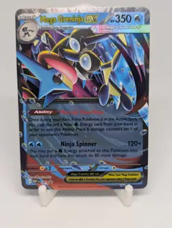 Mega Greninja ex - MEP 081 - Black Star Promo - Mega Evolution - Pokemon TCG - Image 1
