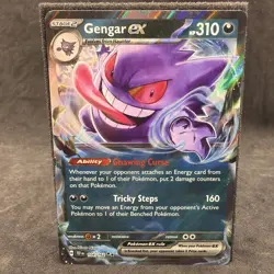 Gengar ex 104/162 Temporal Forces Ultra Rare Pokemon TCG - Image 1