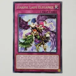 Harpie Lady Elegance - LED4-EN005 - MP - Rare - 1st ed - Yugioh - Image 1