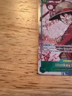 One Piece CCG Monkey.D.Luffy OP13-118 Foil Alternate Art Secret Rare - Image 4
