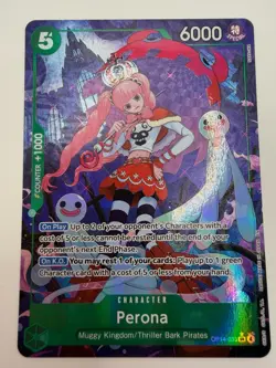 One Piece Perona OP14-033 Special Rare SR OP14 English NM/Mint - Image 1
