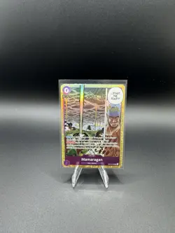 One Piece - Mamaragan OP15-078 SR Foil Enel NM - Image 1