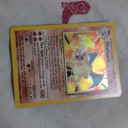 Pokemon Charizard Holo Base Set 4/102 - Wizards of the Coast 1999 - Image 2