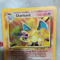Pokemon Charizard Holo Base Set 4/102 - Wizards of the Coast 1999 - Image 3