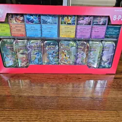 Pokemon TCG Prismatic Evolutions Costco 8 Mini-Tin Bundle w/ Promo Cards NEW - Image 4
