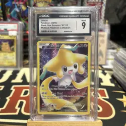 2016 POKEMON XY BLACK STAR PROMO MYTHICAL POKEMON COLL FULL ART/JIRACHI CGC 9 - Image 1