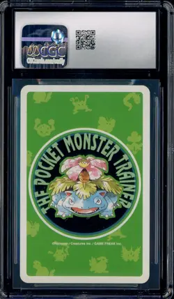 1996 Pokemon Playing Cards Nidoran 10 of Clubs CGC 10 GEM MINT - Image 2
