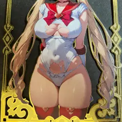 Goddess Story Gold METAL Card - Serial Number #169/200! Anime Sailor **READ** - Image 3