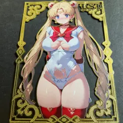Goddess Story Gold METAL Card - Serial Number #169/200! Anime Sailor **READ** - Image 4