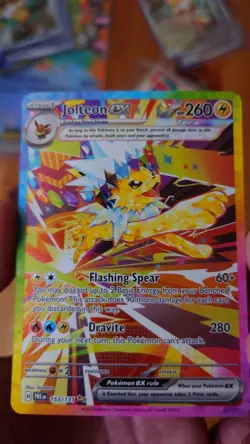Jolteon EX 153/131 Prismatic Evolutions SIR MINT CONDITION - Image 1