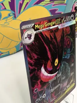 Mystic Mega Gengar Pokemon Card - TCG Display Art Card - Holo Full Art - Image 2