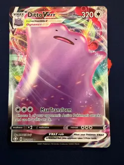 DITTO VMAX 051/072 HOLO VMAX RARE SHINING FATES POKEMON - Image 1