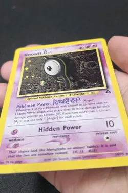 Unown 14/75 Holo Rare Unlimited Neo Discovery Pokemon TCG - Image 2