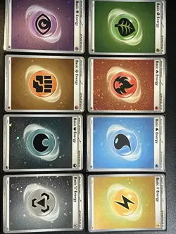 151 Cosmos Holo Energy Set 8 Card NM Full Set Collection Pokemon SV SVE 001-008 - Image 2