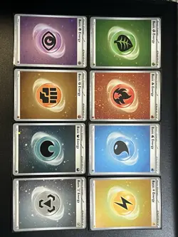 151 Cosmos Holo Energy Set 8 Card NM Full Set Collection Pokemon SV SVE 001-008 - Image 3