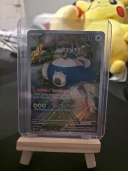 Pokemon Snorlax SVP 051 Scarlet & Violet 151 Black Star Promo Card - Image 1