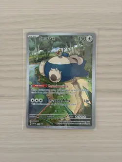 Pokemon Snorlax SVP 051 Scarlet & Violet 151 Black Star Promo Card - Image 1