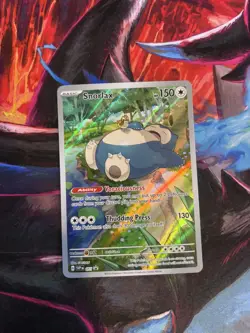 Pokemon Snorlax SVP 051 Scarlet & Violet 151 Black Star Promo Card - Image 1