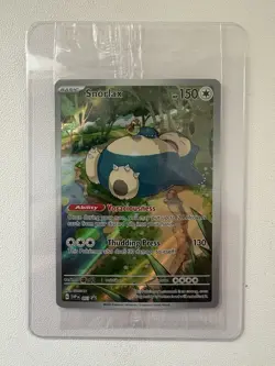 Pokemon TCG Snorlax 151 SVP 051 Black Star Promo Card Factory Sealed - NM/M - Image 1