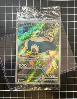 Snorlax - SVP 051 - Pokemon 151 ETB - Black Star Promo - Pokemon Card - Sealed - Image 1
