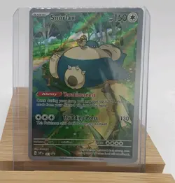 Snorlax SVP EN 051 Black Star Promo Scarlet & Violet Pokemon 151 Card 2 suit PSA - Image 5