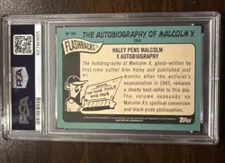 2014 Topps Heritage News Flashbacks Malcolm X #NF-MX PSA 9 MINT - Image 2