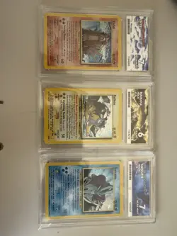 Pokemon TCG Neo Revelation Legendary Dogs Ace Graded - Image 1
