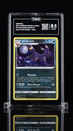 TAG 8.5 | Umbreon SWSH129 SWSH: Sword & Shield Promo Cards Holo - Image 1
