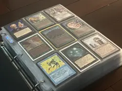 Massive Old Vintage Magic Gathering 1062 Cards Collection Binder Alpha Mtg Lot - Image 1