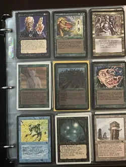 Massive Old Vintage Magic Gathering 1062 Cards Collection Binder Alpha Mtg Lot - Image 2