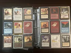 Massive Old Vintage Magic Gathering 1062 Cards Collection Binder Alpha Mtg Lot - Image 3