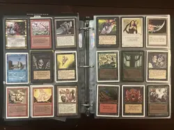 Massive Old Vintage Magic Gathering 1062 Cards Collection Binder Alpha Mtg Lot - Image 4