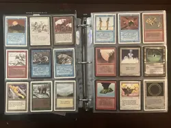Massive Old Vintage Magic Gathering 1062 Cards Collection Binder Alpha Mtg Lot - Image 5