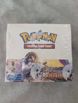 Pokemon Paldea Evolved Booster Box 36 Packs English Scarlet Violet TCG Sealed - Image 1