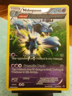 NIDOQUEEN 69/160 FOILED XY PRIMAL CLASH POKEMON CARD - Image 1