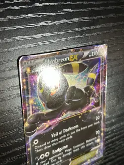 Pokemon TCG Umbreon EX XY Fates Collide Holo Rare Card 55/124 - Image 3