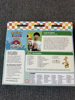 Pokemon TCG 2025 World Championships Deck JoltDengo Liao Fu Guan 60 Cards - Image 2