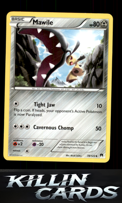 Mawile 78/122 Pokemon Uncommon XY - BREAKpoint Card NM - Image 1