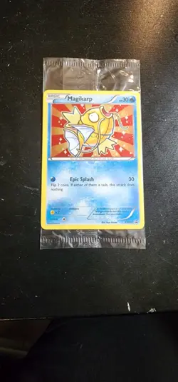 Pokemon Shiny Magikarp card Target promo 2016, Sealed #XY143 - Slight curve - Image 1