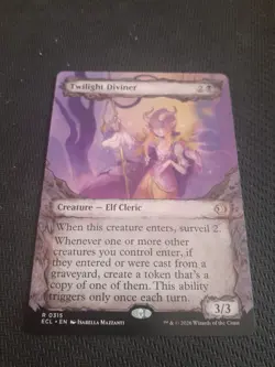 Twilight Diviner (Showcase) MTG [Lorwyn Eclipsed] Near Mint - Image 1