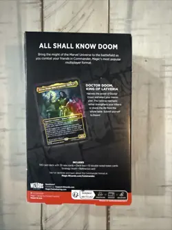 Marvel Super Heroes Commander Deck Doom Prevails - MTG - New - Sealed - Image 2