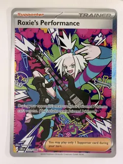 Roxie's Performance 121/086 Chaos Rising Special Illustration Rare NM/M - Image 1