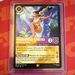 Pocahontas & Meeko Adventurous Friends 27/207 Attack of the Vine NM SHIPS FAST! - Image 1