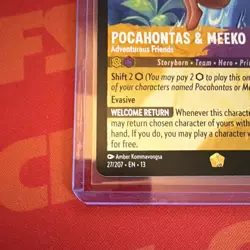 Pocahontas & Meeko Adventurous Friends 27/207 Attack of the Vine NM SHIPS FAST! - Image 2