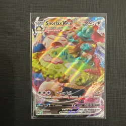 Snorlax VMAX Full Art 142/202 Pokemon TCG Sword & Shield NM - Image 1