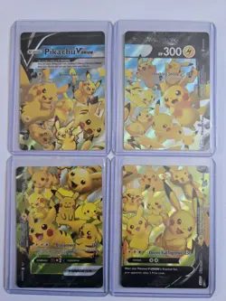 Pokemon TCG Pikachu V-UNION Holo Promo SWSH139-142 4-Card Set English - Image 2