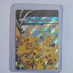 Pokemon TCG Pikachu V-UNION Holo Promo SWSH139-142 4-Card Set English - Image 4