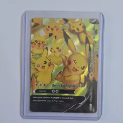 Pokemon TCG Pikachu V-UNION Holo Promo SWSH139-142 4-Card Set English - Image 5
