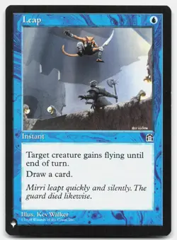 Leap - NM Near Mint - The List STH Stronghold - MTG Magic the Gathering Card - Image 1