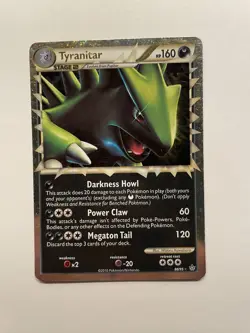 Pokemon Tyranitar 88/95 Prime Unleashed Holo LP - Image 1